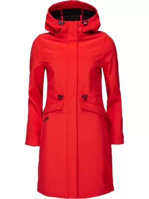 Női softshell kabát LOAP LUNARA PIROS