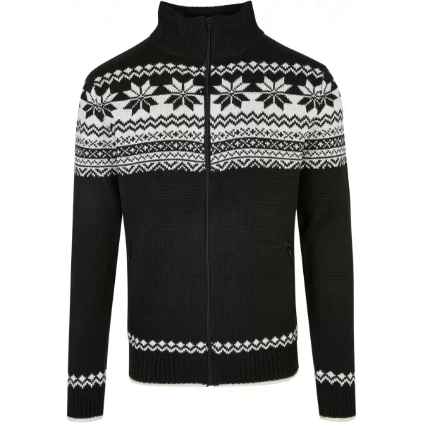  Férfi pulóver BRANDIT CARDIGAN NORWEGER BD5030 FEKETE 