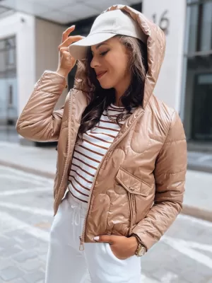 Női kabát DSTREET LILYWOOL TY3714 ARANYSÁRGA