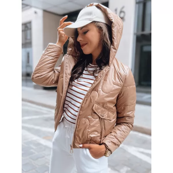  Női kabát DSTREET LILYWOOL TY3714 ARANYSÁRGA 