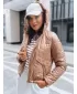 Női kabát DSTREET LILYWOOL TY3714 ARANYSÁRGA