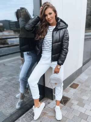 Női kabát DSTREET LOLAROSE TY3684 FEKETE