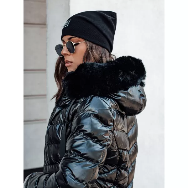  Női kabát DSTREET CRYSTAL FEKETE 
