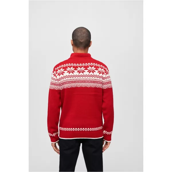  Férfi pulóver BRANDIT TROYER NORWEGER BD5029 PIROS 