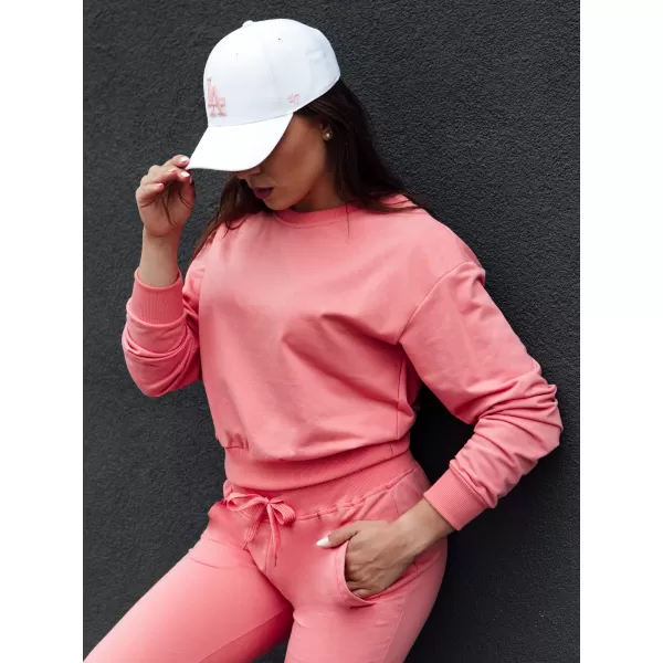  Női pulóver DSTREET CASUALVIBE PIROS 