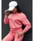 Női pulóver DSTREET CASUALVIBE PIROS