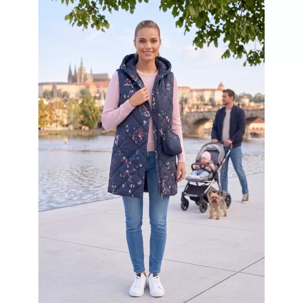  Női mellény ALTISPORT DANIELA SÖTÉTKÉK 