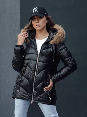Női kabát DSTREET WINTERCHIC FEKETE