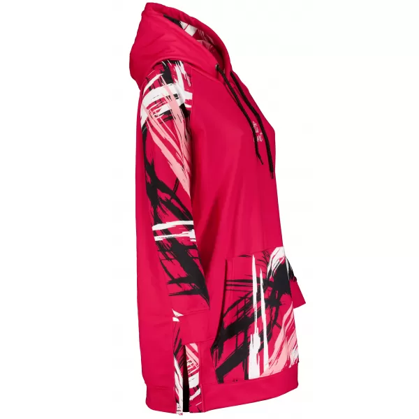  Prémium női funkcionális hosszabbított pulóver ALTISPORT VOJ/ALW039MI03 VIVA MAGENTA 