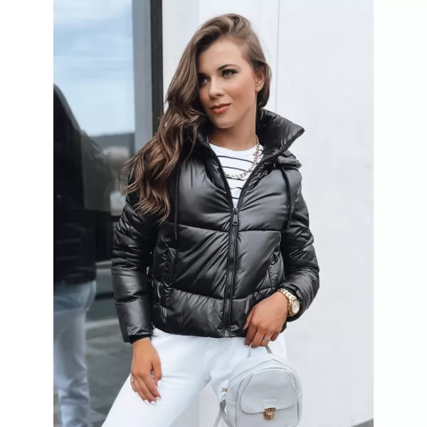  Női kabát DSTREET LOLAROSE TY3684 FEKETE 