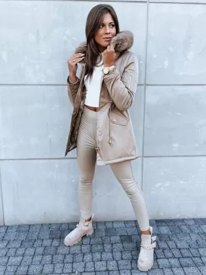Női kabát DSTREET GODDESS BÉZS