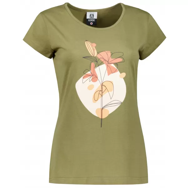  T -póló ALTISPORT ALW187122 KHAKI 