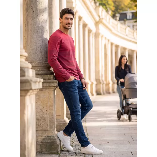  Férfi póló ALTISPORT DAIRUS BURGUNDIA 