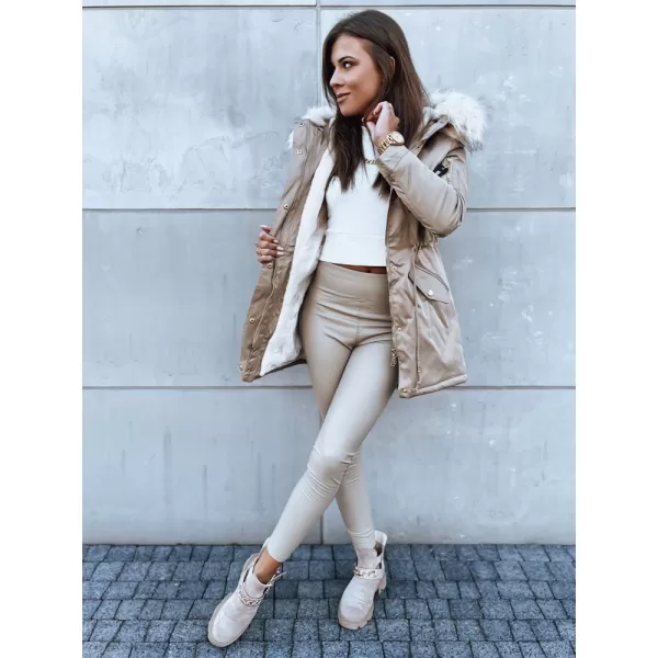  Női kabát DSTREET VIXEN TY3873 BÉZS 