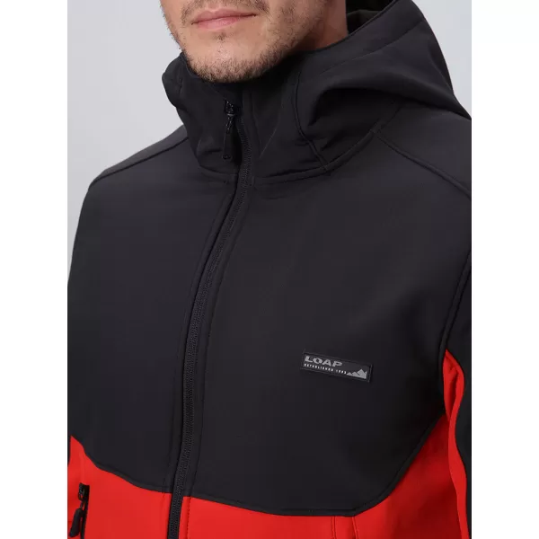  Férfi softshell kabát LOAP LUCAS PIROS 