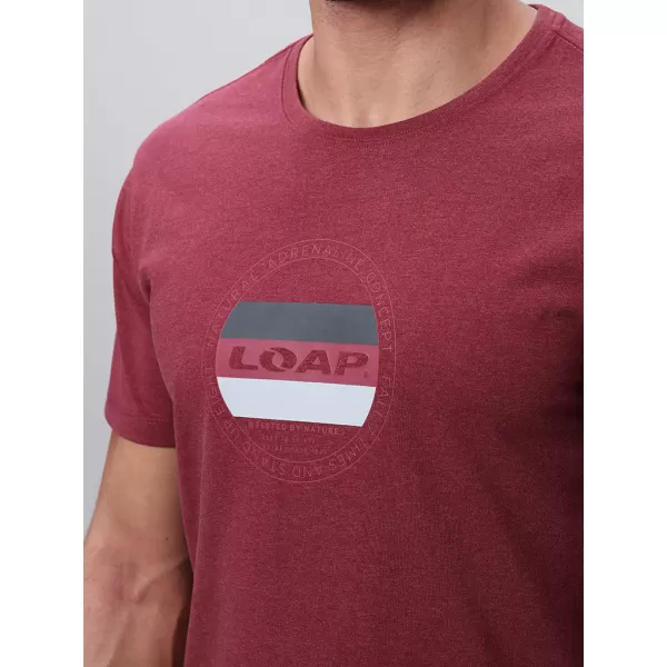 Férfi póló LOAP BOJAR PIROS 
