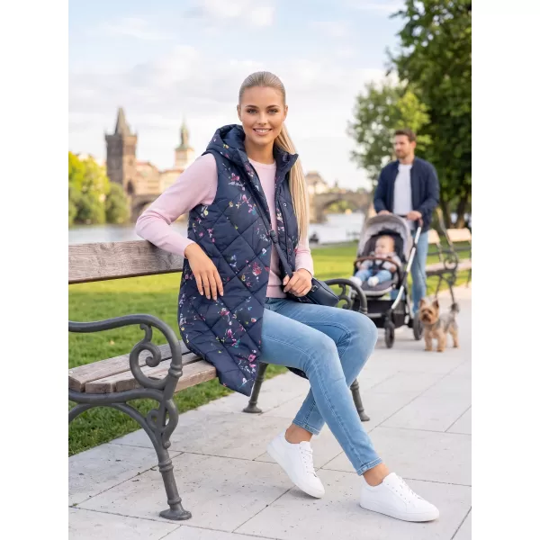  Női mellény ALTISPORT DANIELA SÖTÉTKÉK 