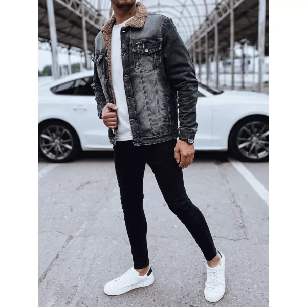  Férfi farmer dzseki DSTREET tx4725 FEKETE 