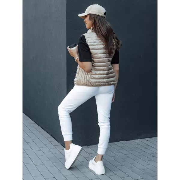  Mellény DSTREET STYLISHZ TY4439 KARAMELLA 