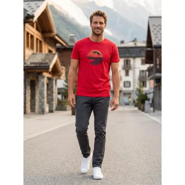  Férfi póló ALTISPORT ALM186129 PIROS 