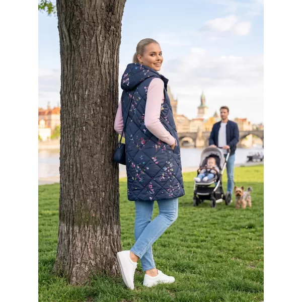  Női mellény ALTISPORT DANIELA SÖTÉTKÉK 