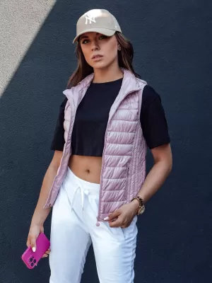 Mellény DSTREET STYLISHZ TY4450 RÓZSASZÍN