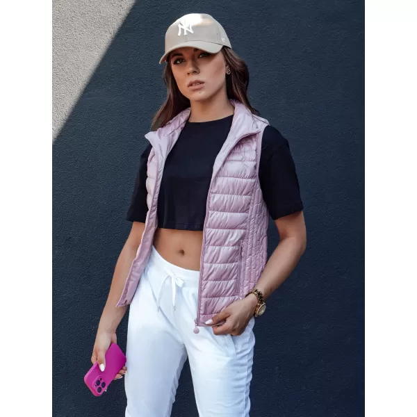  Mellény DSTREET STYLISHZ TY4450 RÓZSASZÍN 