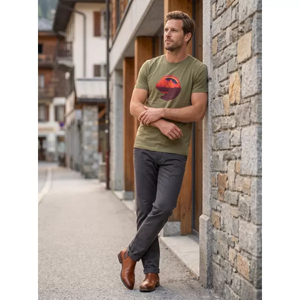  Férfi póló ALTISPORT ALM186129 KHAKI 