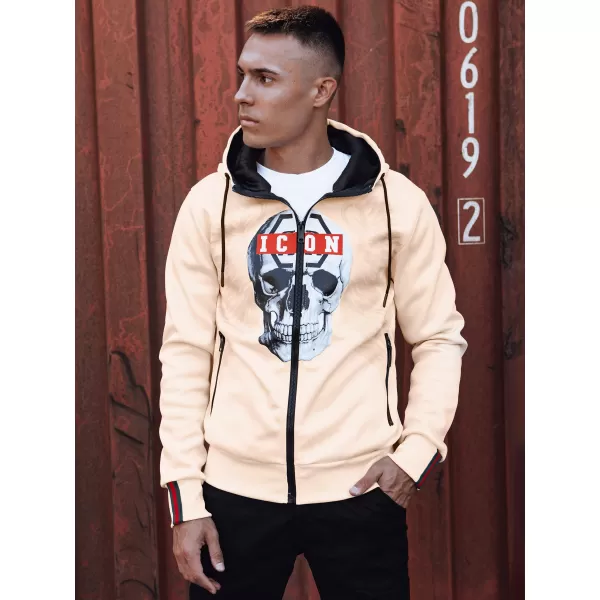  Férfi pulóver DSTREET BÉZS 