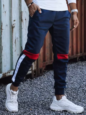 Férfi nadrág DSTREET BLUE/RED Dstreet1