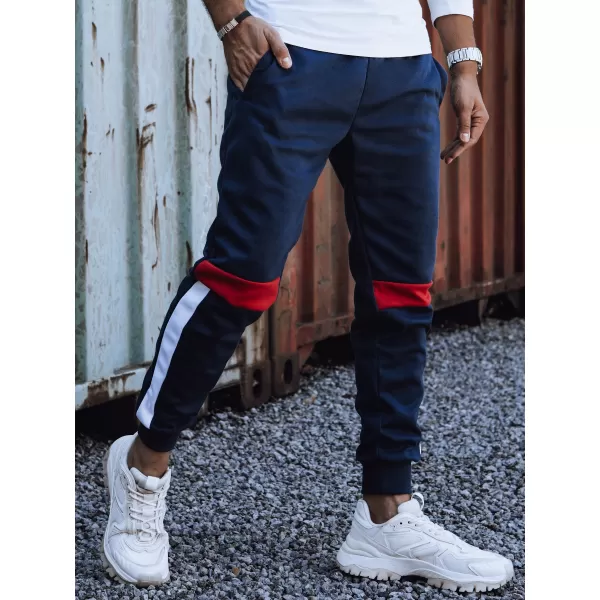  Férfi nadrág DSTREET BLUE/RED Dstreet1 