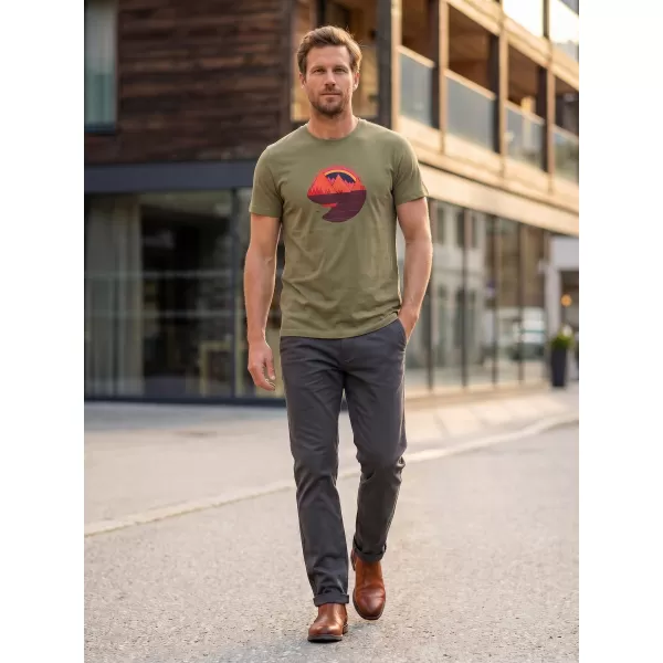  Férfi póló ALTISPORT ALM186129 KHAKI 