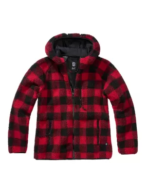 Női kabát BRANDIT BD55005 PIROS/FEKETE