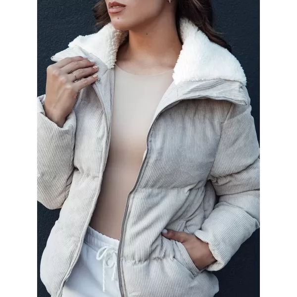  Női kabát DSTREET TRENDYGLAM TY4358 BÉZS 
