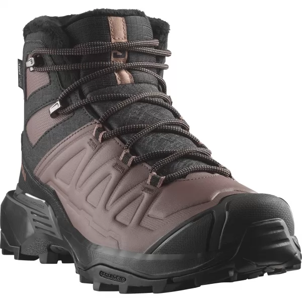  Női cipők SALOMON X ULTRA SNOWPILOT WP W L47585800 FEKETE/BORS/KONYAK 