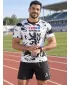 Férfi funkcionális kompressziós ing rövid ujjú prémium ALTISPORT VOJ/ALM036TR04 ABSZTRAKCIÓ