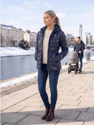 Női kabát ALTISPORT DARCIA SÖTÉTKÉK