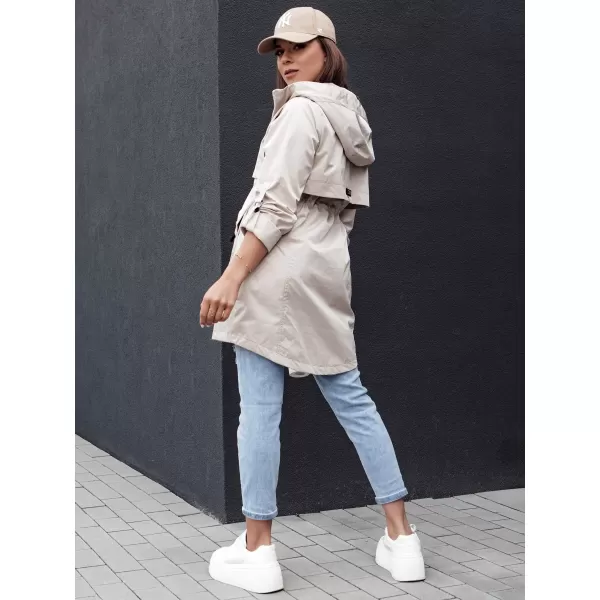  Női kabát DSTREET STYLE QUEEN TY4394 VILÁGOSSZÜRKE 