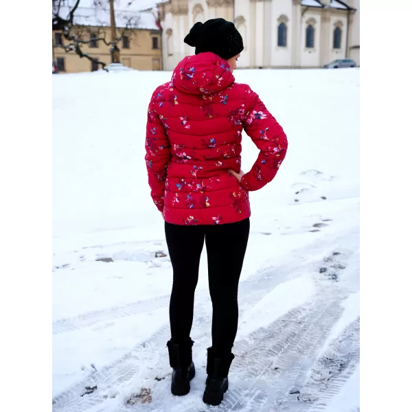  Női kabát ALTISPORT DARCIA PIROS 