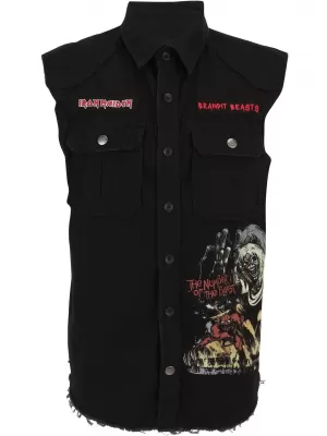 Ing BRANDIT IRON MAIDEN BD61043 FEKETE