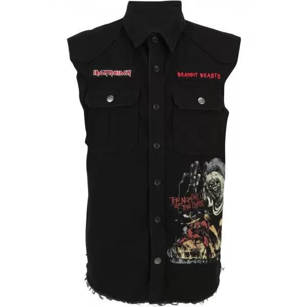  Ing BRANDIT IRON MAIDEN BD61043 FEKETE 