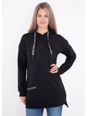 Női pulóver ALTISPORT DAVINIA FEKETE