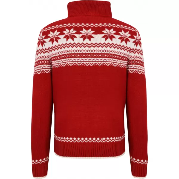  Férfi pulóver BRANDIT TROYER NORWEGER BD5029 PIROS 