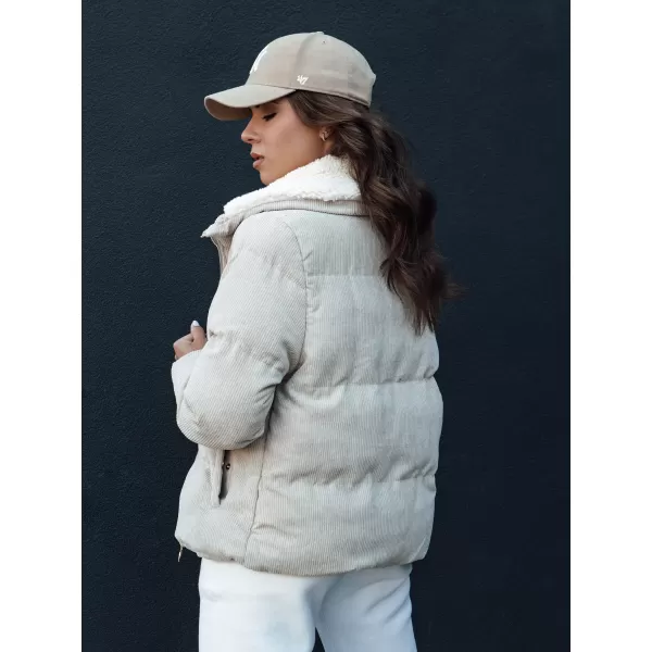  Női kabát DSTREET TRENDYGLAM TY4358 BÉZS 