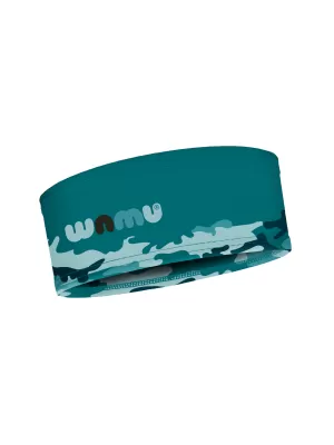 Gyermek sport fejpánt CAMOUFLAGE BLUE WAMU