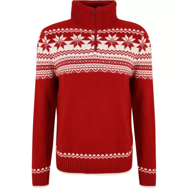  Férfi pulóver BRANDIT TROYER NORWEGER BD5029 PIROS 