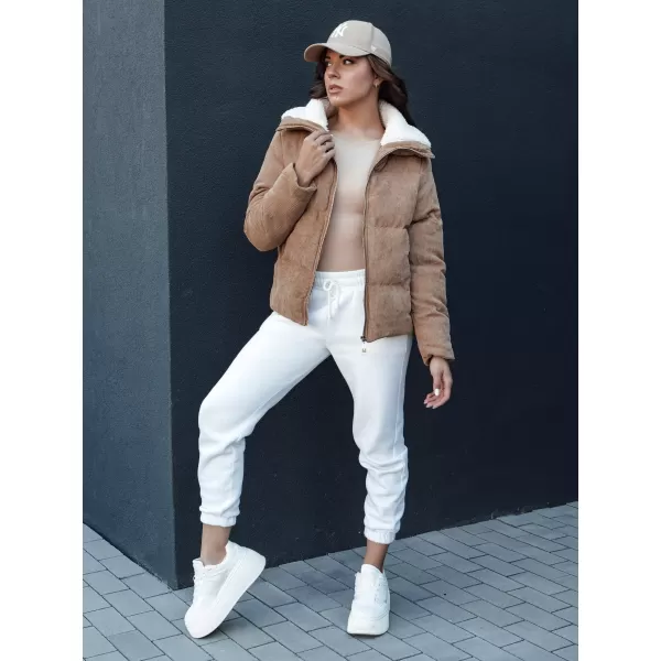  Női kabát DSTREET TRENDYGLAM TY4359 BÉZS 