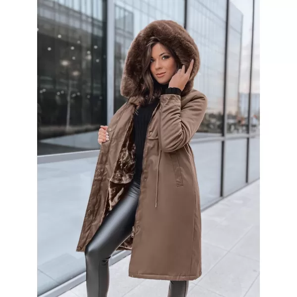  Kabát DSTREET LUSTER TY3956 KARAMELLA 