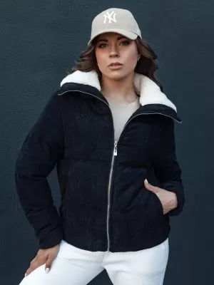 Női kabát DSTREET TRENDYGLAM TY4357 FEKETE