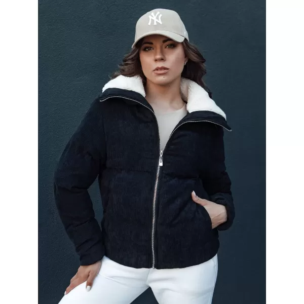  Női kabát DSTREET TRENDYGLAM TY4357 FEKETE 